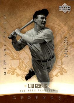 2005 Upper Deck Artifacts #177 Lou Gehrig Front