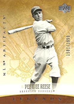 2005 Upper Deck Artifacts #184 Pee Wee Reese Front