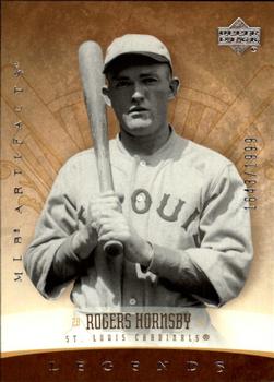 2005 Upper Deck Artifacts #187 Rogers Hornsby Front
