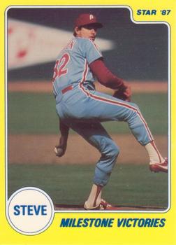1987 Star Steve Carlton - Glossy #11 Steve Carlton Front