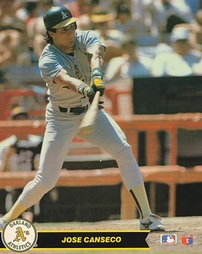 1990 Collectors Marketing #NNO Jose Canseco Front