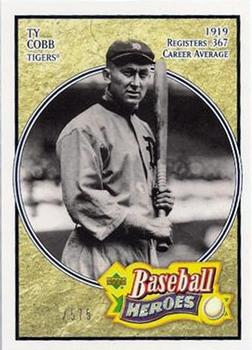 2005 Upper Deck Baseball Heroes #197 Ty Cobb Front