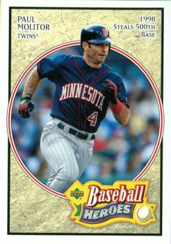 2005 Upper Deck Baseball Heroes #54 Paul Molitor Front