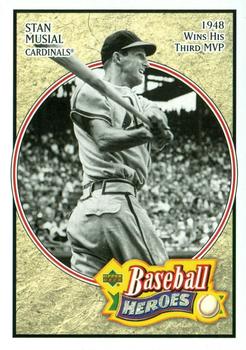 2005 Upper Deck Baseball Heroes #71 Stan Musial Front