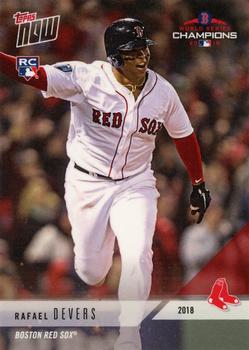 2018 Topps Now Boston Red Sox World Series Champions #WSC-3 Rafael Devers Front
