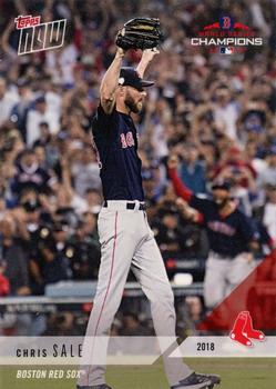 2018 Topps Now Boston Red Sox World Series Champions #WSC-7 Chris Sale Front