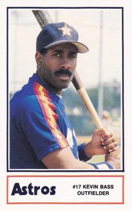 1988 Houston Astros Police #6 Kevin Bass Front