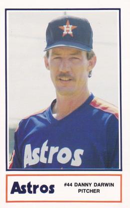 1988 Houston Astros Police #7 Danny Darwin Front