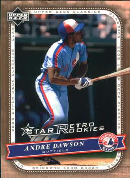 2005 Upper Deck Classics #101 Andre Dawson Front