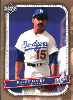 2005 Upper Deck Classics #25 Davey Lopes Front