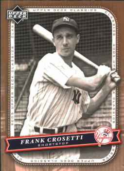 2005 Upper Deck Classics #36 Frankie Crosetti Front