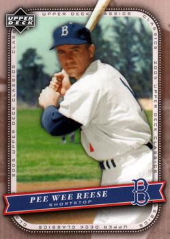 2005 Upper Deck Classics #75 Pee Wee Reese Front