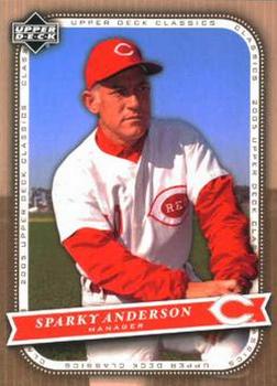 2005 Upper Deck Classics #86 Sparky Anderson Front
