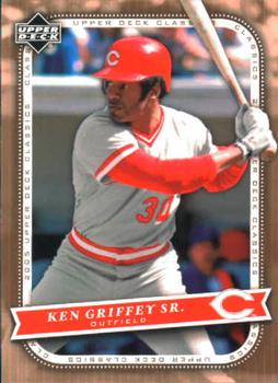 2005 Upper Deck Classics #61 Ken Griffey Sr. Front