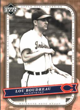 2005 Upper Deck Classics #66 Lou Boudreau Front