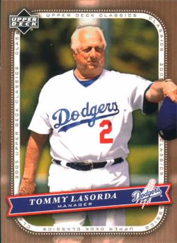 2005 Upper Deck Classics #92 Tommy Lasorda Front