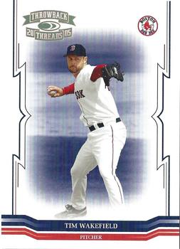 2005 Donruss Throwback Threads - Gold Century Proof #191 Tim Wakefield Front