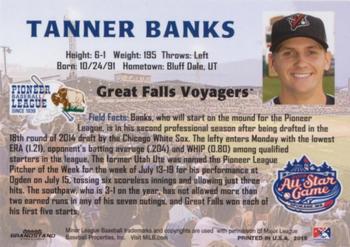 2015 Grandstand Northwest-Pioneer League All-Star Game #NNO Tanner Banks Back