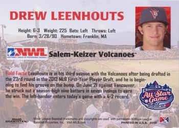 2015 Grandstand Northwest-Pioneer League All-Star Game #NNO Andrew Leenhouts Back