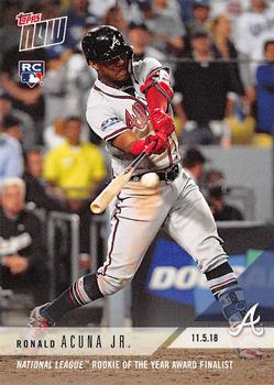 2018-19 Topps Now Off-Season #OS18 Ronald Acuna Jr. Front