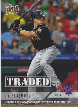 2018-19 Topps Now Off-Season #OS67 J.T. Realmuto Front