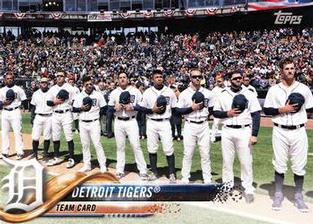 2018 Topps On-Demand Mini #8 Detroit Tigers Front