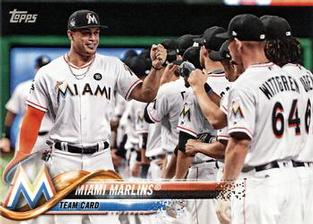 2018 Topps On-Demand Mini #73 Miami Marlins Front