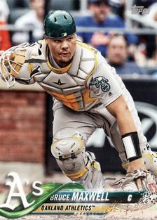2018 Topps On-Demand Mini #336 Bruce Maxwell Front