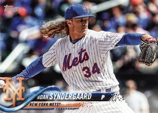 2018 Topps On-Demand Mini #600 Noah Syndergaard Front