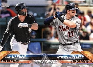 2018 Topps On-Demand Mini #US36 Mike Gerber / Grayson Greiner Front