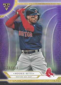 2018 Topps Triple Threads - Amethyst #7 Mookie Betts Front