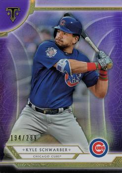 2018 Topps Triple Threads - Amethyst #9 Kyle Schwarber Front