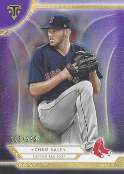 2018 Topps Triple Threads - Amethyst #33 Chris Sale Front