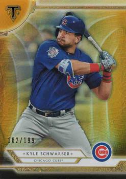 2018 Topps Triple Threads - Amber #9 Kyle Schwarber Front