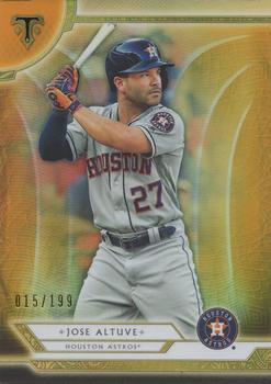 2018 Topps Triple Threads - Amber #41 Jose Altuve Front
