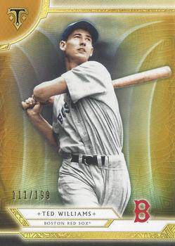 2018 Topps Triple Threads - Amber #64 Ted Williams Front