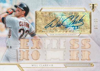 2018 Topps Triple Threads - Autograph Relics #TTAR-WC3 Will Clark Front