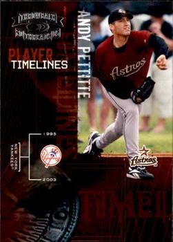 2005 Donruss Throwback Threads - Player Timelines #PT-17 Andy Pettitte Front