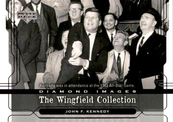 2005 Upper Deck - Diamond Images: The Wingfield Collection #DI-17 John F. Kennedy Front