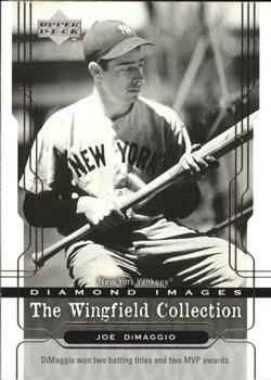 2005 Upper Deck - Diamond Images: The Wingfield Collection #DI-3 Joe DiMaggio Front