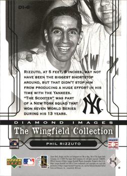 2005 Upper Deck - Diamond Images: The Wingfield Collection #DI-6 Phil Rizzuto Back