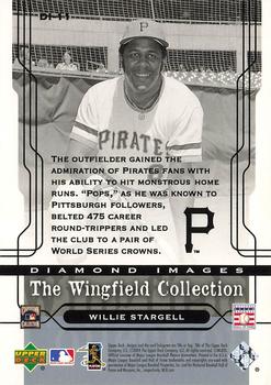 2005 Upper Deck - Diamond Images: The Wingfield Collection #DI-11 Willie Stargell Back