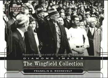 2005 Upper Deck - Diamond Images: The Wingfield Collection #DI-14 Franklin D. Roosevelt Front