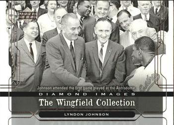 2005 Upper Deck - Diamond Images: The Wingfield Collection #DI-18 Lyndon Johnson Front