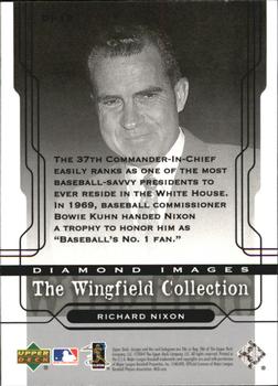2005 Upper Deck - Diamond Images: The Wingfield Collection #DI-19 Richard Nixon Back