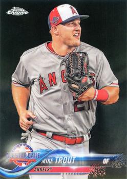 2018 Topps Chrome Update #HMT69 Mike Trout Front