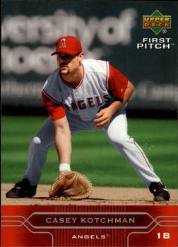 2005 Upper Deck First Pitch #1 Casey Kotchman Front