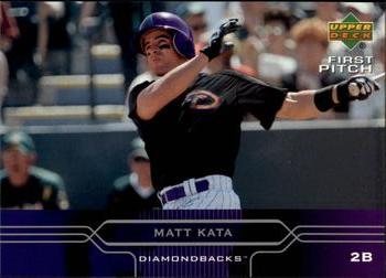 2005 Upper Deck First Pitch #11 Matt Kata Front