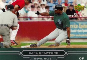2005 Upper Deck First Pitch #192 Carl Crawford Front