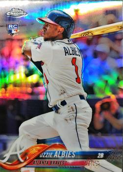 2018 Topps Chrome Update - Refractor #HMT76 Ozzie Albies Front